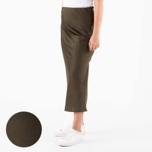 Pure friday - Pursarah satin skirt - Nederdele - Army - M
