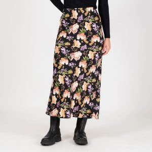 Pure friday - Pursarah satin skirt - Nederdele - Sort - XS