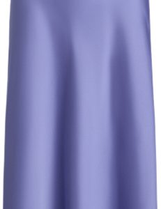 Satin Charmeuse Midi Skirt